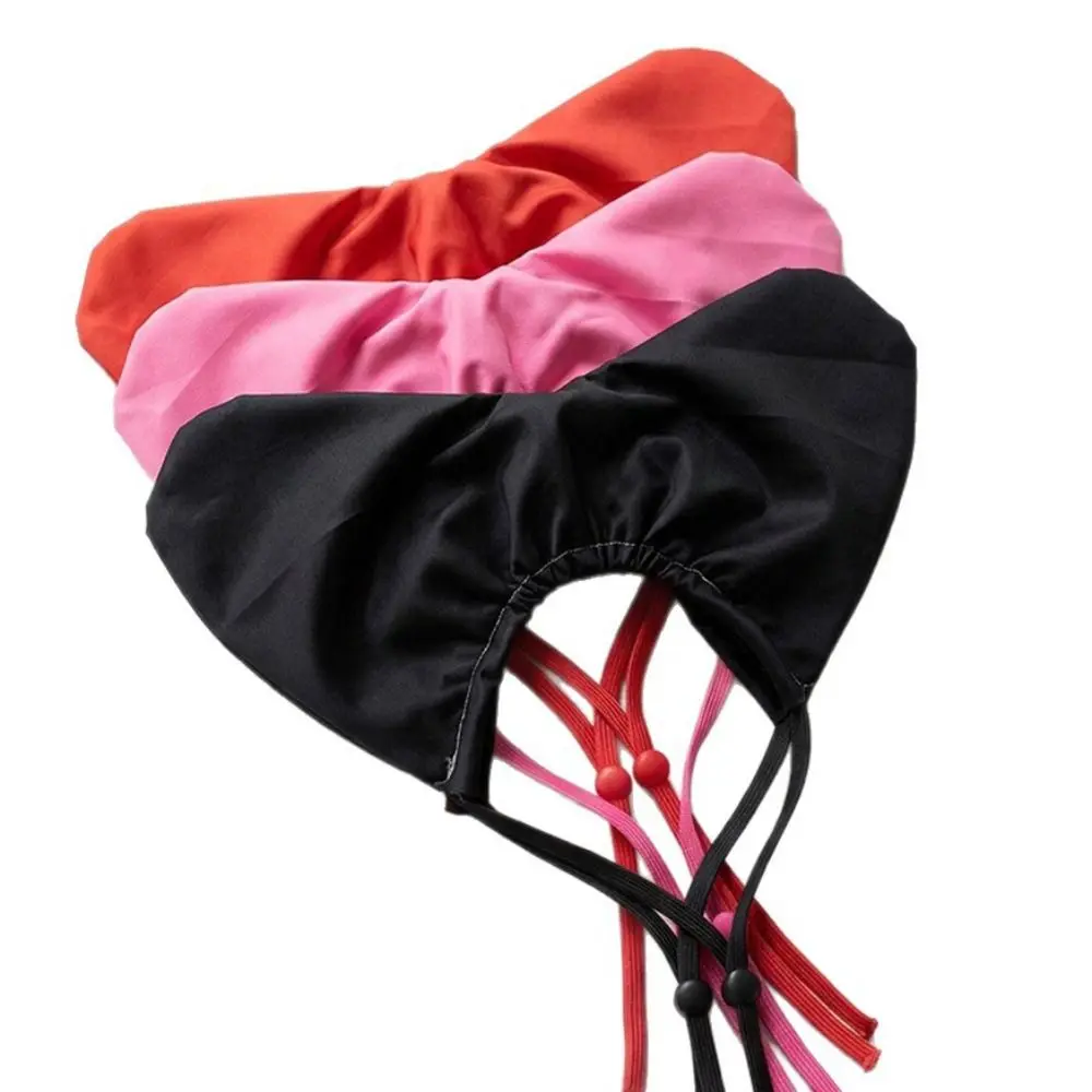 Adjustable Pet Shower Caps Waterproof Cute Heart Shaped Kitten Bath Cap Reusable Ear Protection Soft Bath Protector Puppy