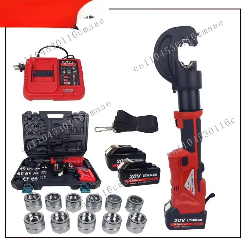 PZ-400 Portable Lithium Ion 18V Spring Steel Hydraulic Clamp Battery Crimping Tool