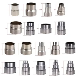 Выхлопная труба из нержавеющей стали, Редукционный Соединительный адаптер для дымохода, труба для плиты, Бытовые Вентиляционные аксессуары