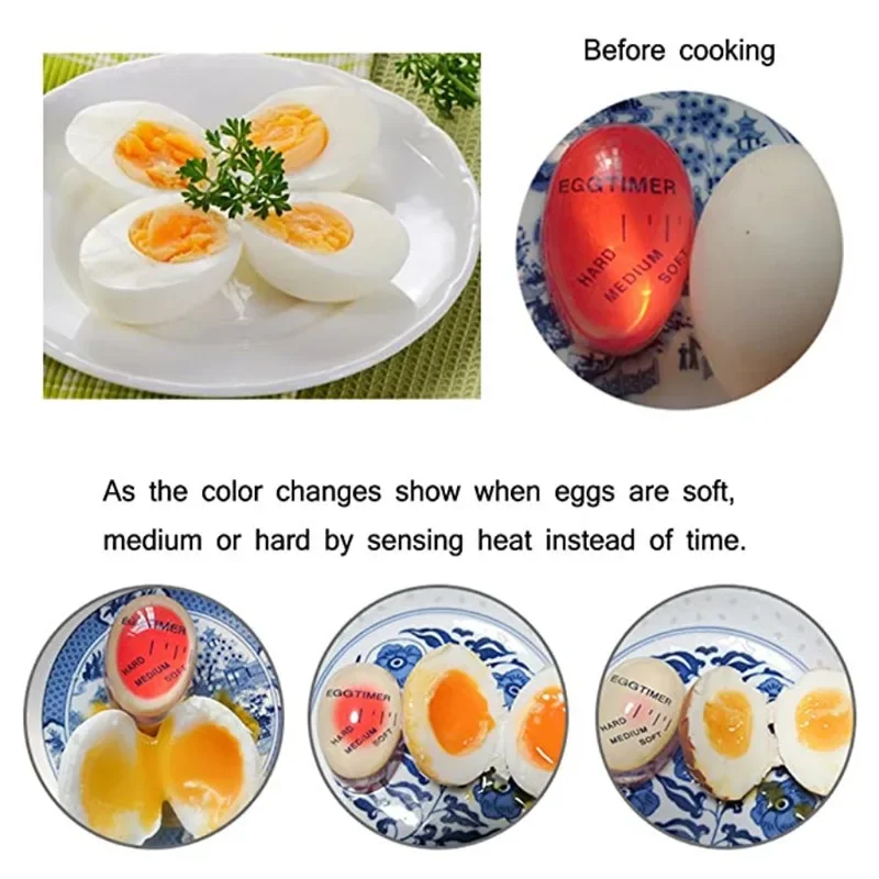 Boiled Egg Decoration Home Gadget Timer Clock Accessories Eggs Cooking Tools Gadgets Chronometer Dining Bar Kitchen Digital