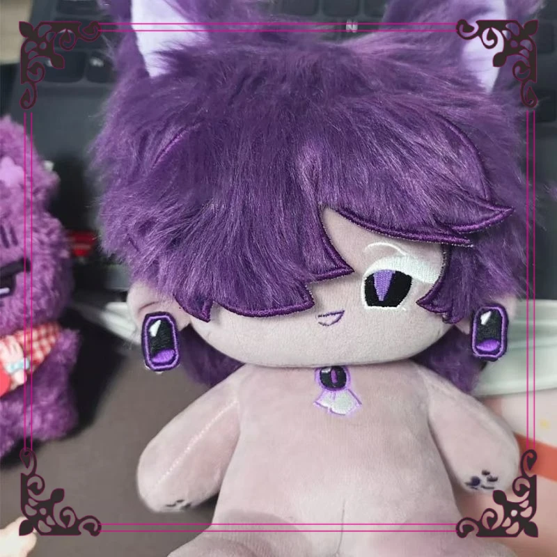 

Cookie Run Kingdom Sapphire Anime Handsome Boy Cosplay Plush Doll Stuffed Body Dress Up Clothes Plushies 20cm Birthday Gift
