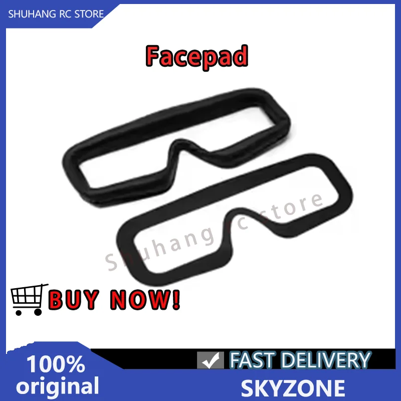 

SKYZONE SKY04 EV300O Goggles Head Strap Faceplate Mask PU/Foam/Cloth Stick Loop Tape for Racing Drone RC Quadcopter Spare Parts