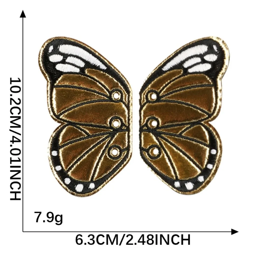 Butterfly Shape Butterfly Wing Charms Detachable Multi-Color Detachable Shoe Decorations Versatile DIY Shoe Ornaments