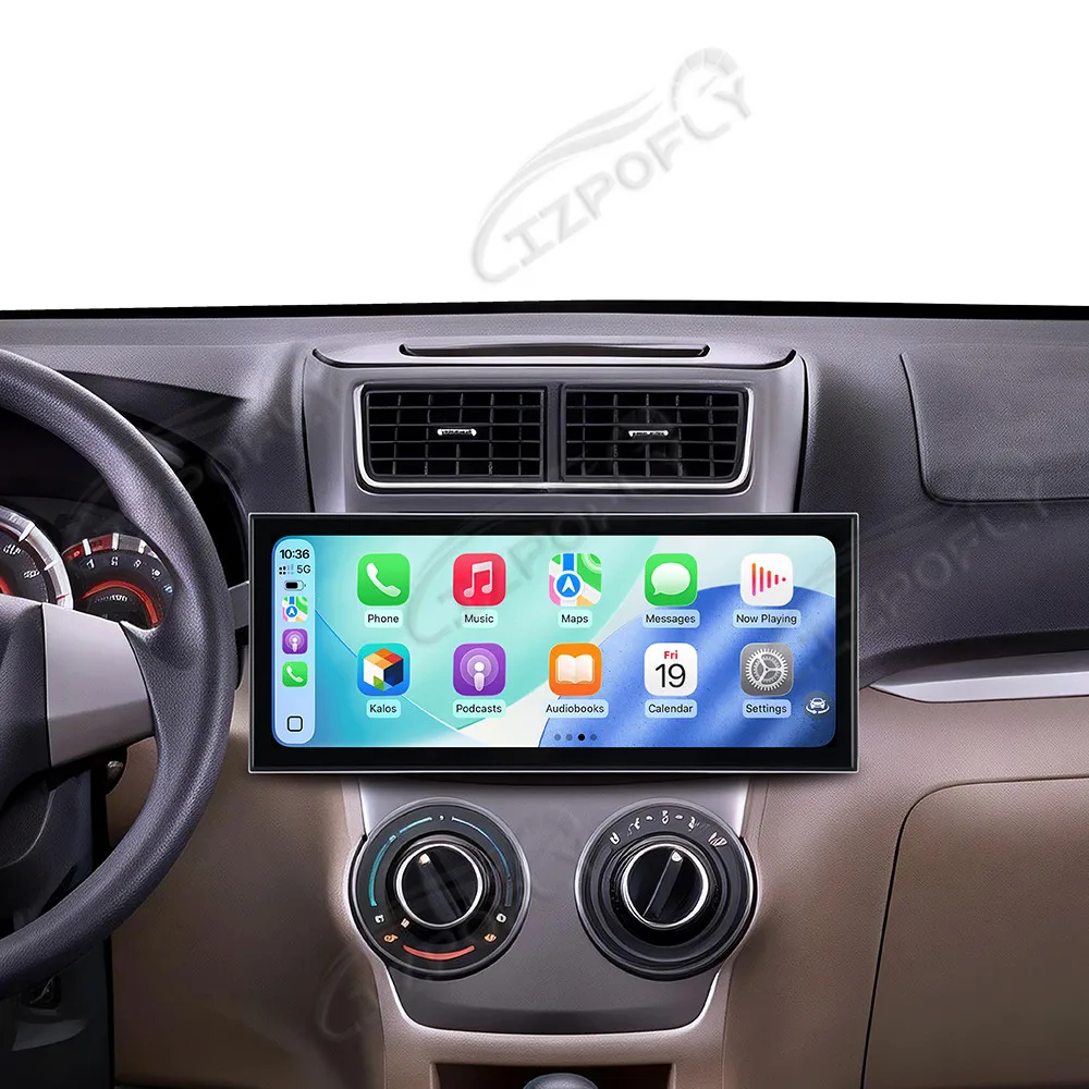 

Автомагнитола Lizpofly 15.8" с CarPlay для Toyota Daihatsu Avanza 2011-2019, Android 15, GPS-навигация, мультимедийный проигрыватель, головное устройство