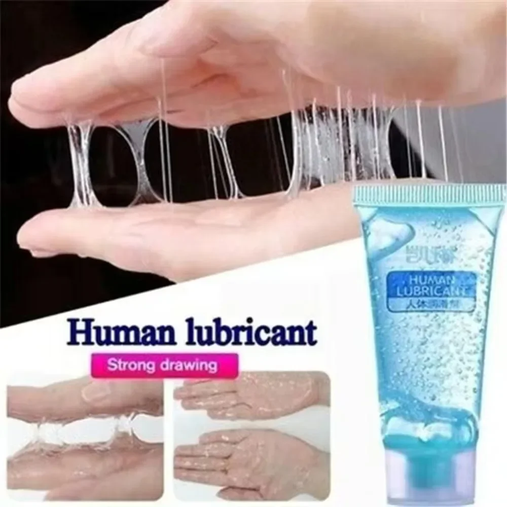 Lubrificante solúvel em água para adultos, gel anal, produtos para sexo, lubrificante para masturbação corporal, lubrificante vaginal e anal à base de água transparente, 25ml