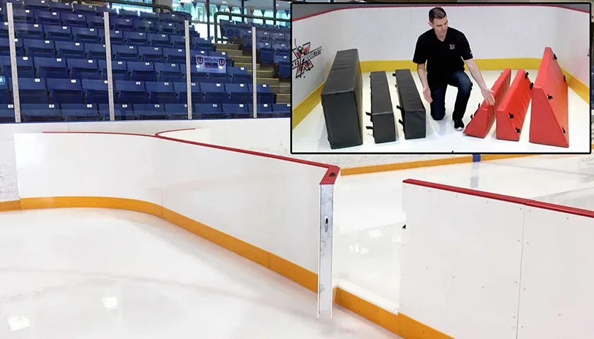 Customized Color Ice Hockey Rink Dividers Foam Sports Pitch Dividers for Home Exercise