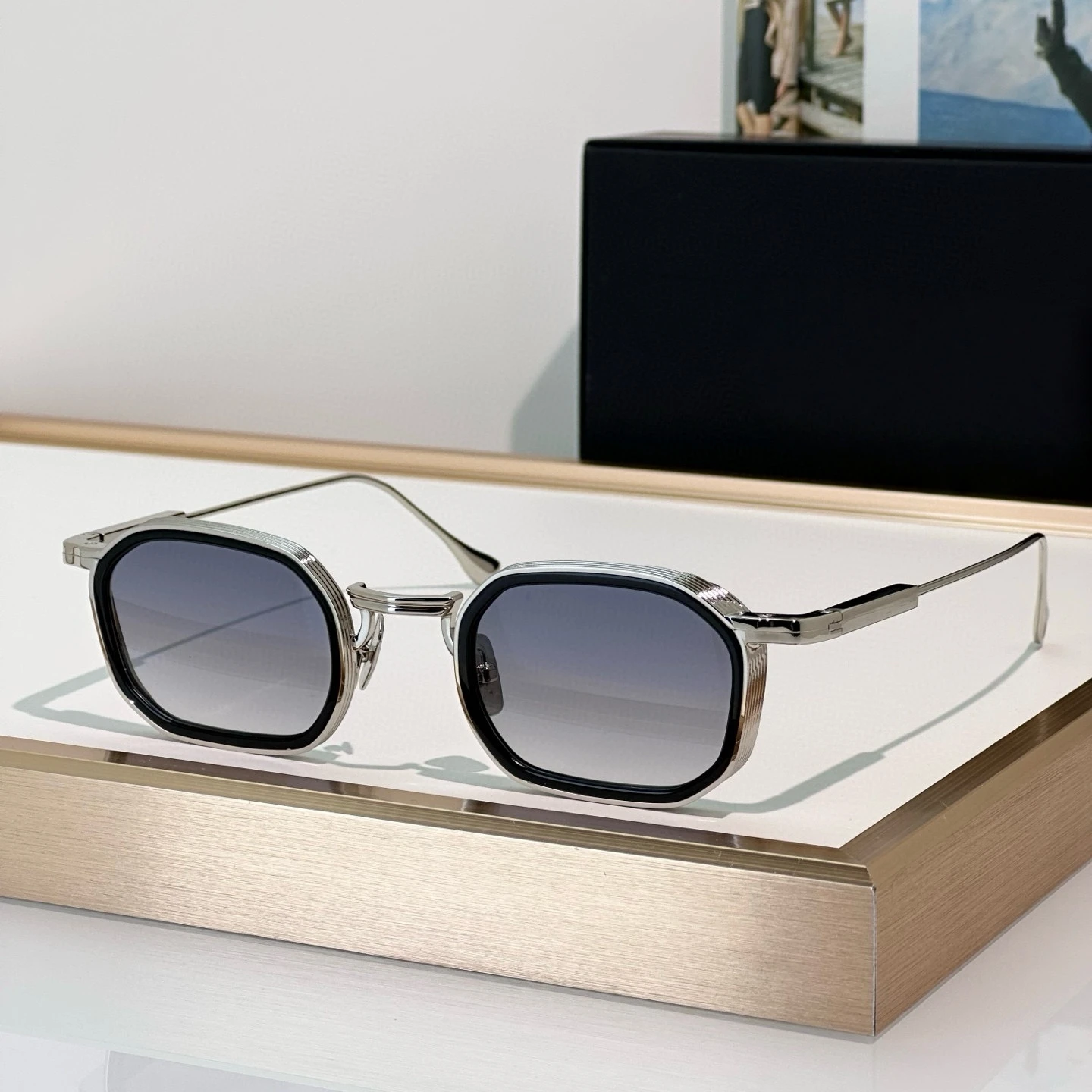 SAMUEL Pilot Design Luxe Merk herenzonnebril Dames Legering Metaal Stijl Trendy Ovaal UV400 Outdoor Trendy Mode Brillen