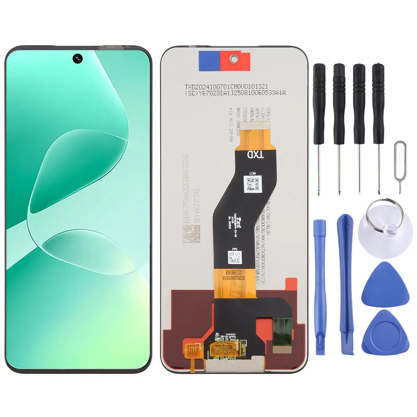 LCD Screen for Infinix Hot 60 5G X6726 with Digitizer Full Assembly Phone Display Repair Replacement Part