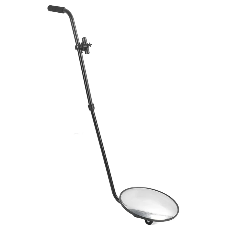 

Зеркало для осмотра ходовой части, увеличительное зеркало для осмотра автомобиля, черное защитное зеркало для осмотра, 1 шт.