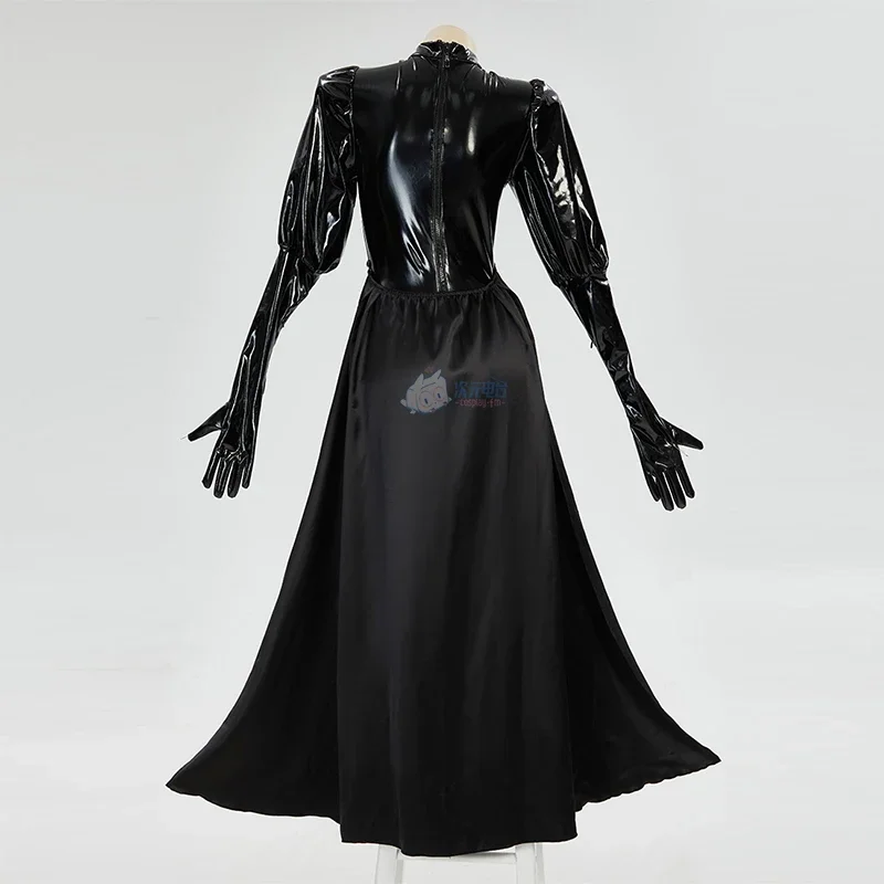 جينشين إمباكت رايدن شوغون أزياء تنكرية للنساء بدلة قفز جلدية سوداء مثيرة زي موحد ملابس حفلات الهالوين كرنفال