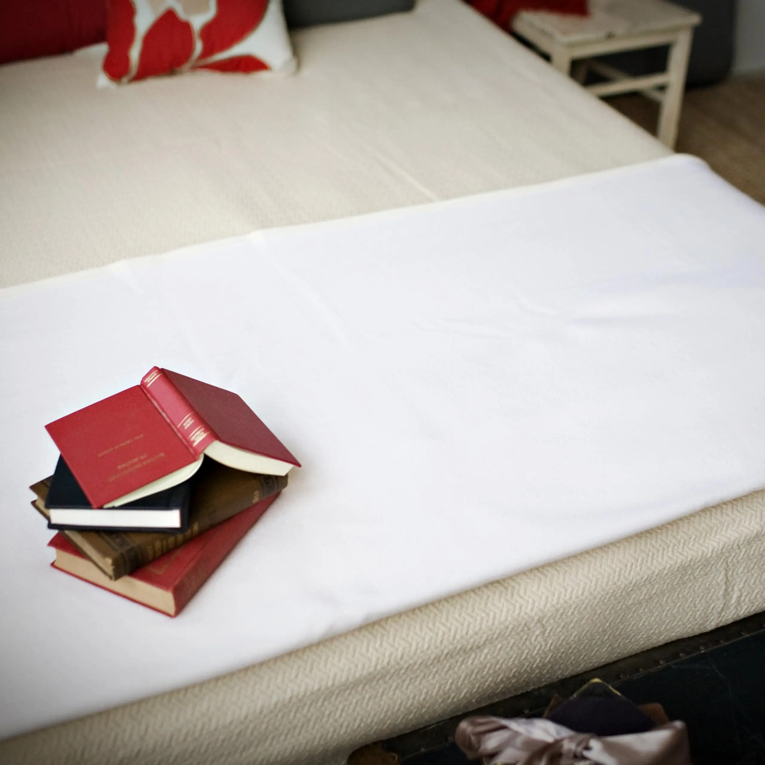 Mill Pure & Simple Wool Blanket (Bone White, Queen)