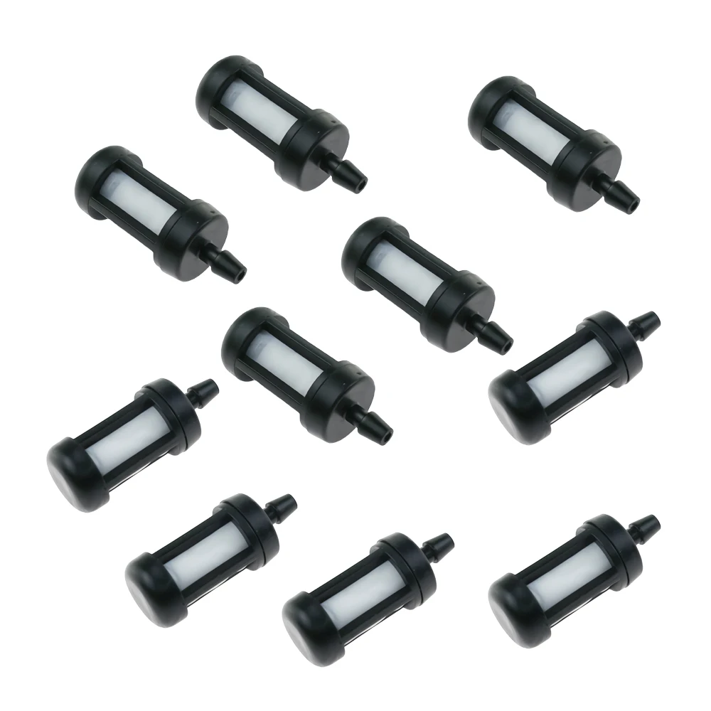 10 pz filtro carburante adatto per Stihl motosega Clearing Saw Disc Cutter 0000 350 3500, 0000 350 3504, 0000 350 3515