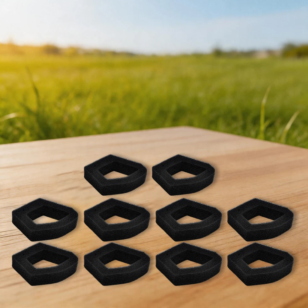 10 Pack GX35/140 Air Filter Foam For 4-Stroke Lawn Mowers - For 17211-Z0Z-000Garden Power Tool Accessories For Outdoor Garden Su