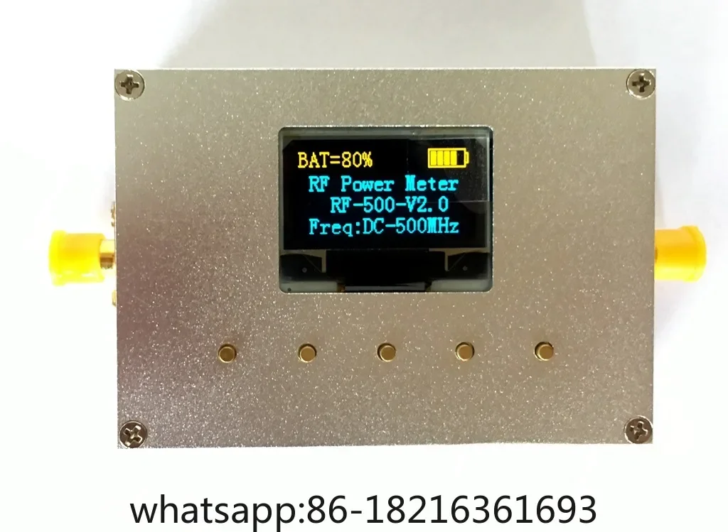 

Измеритель мощности радиочастоты V2.0, корпус радиостанции с ЧПУ цифровой передачей