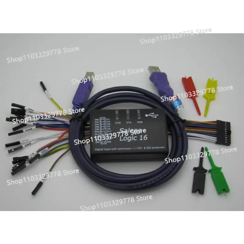 FOR USB saleae16 100M logic analyzer, support official version logic