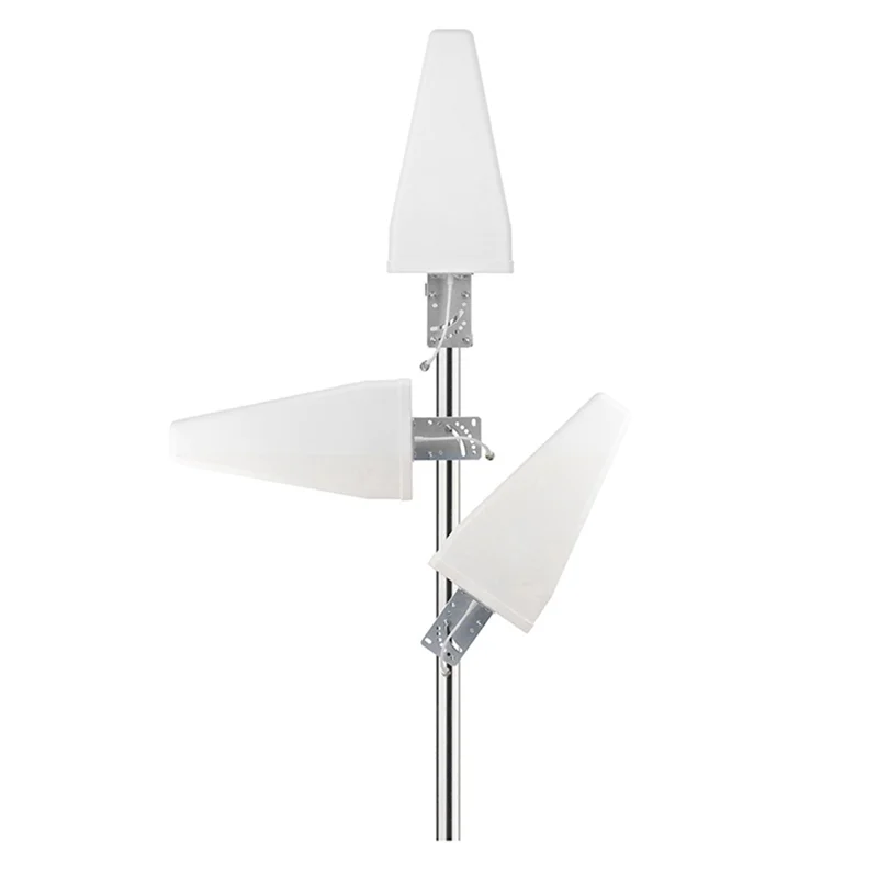 Staffa di montaggio TKOH per antenna esterna LPDA Yagi con bullone a U, viti di montaggio, staffa di montaggio a L con morsetto per albero