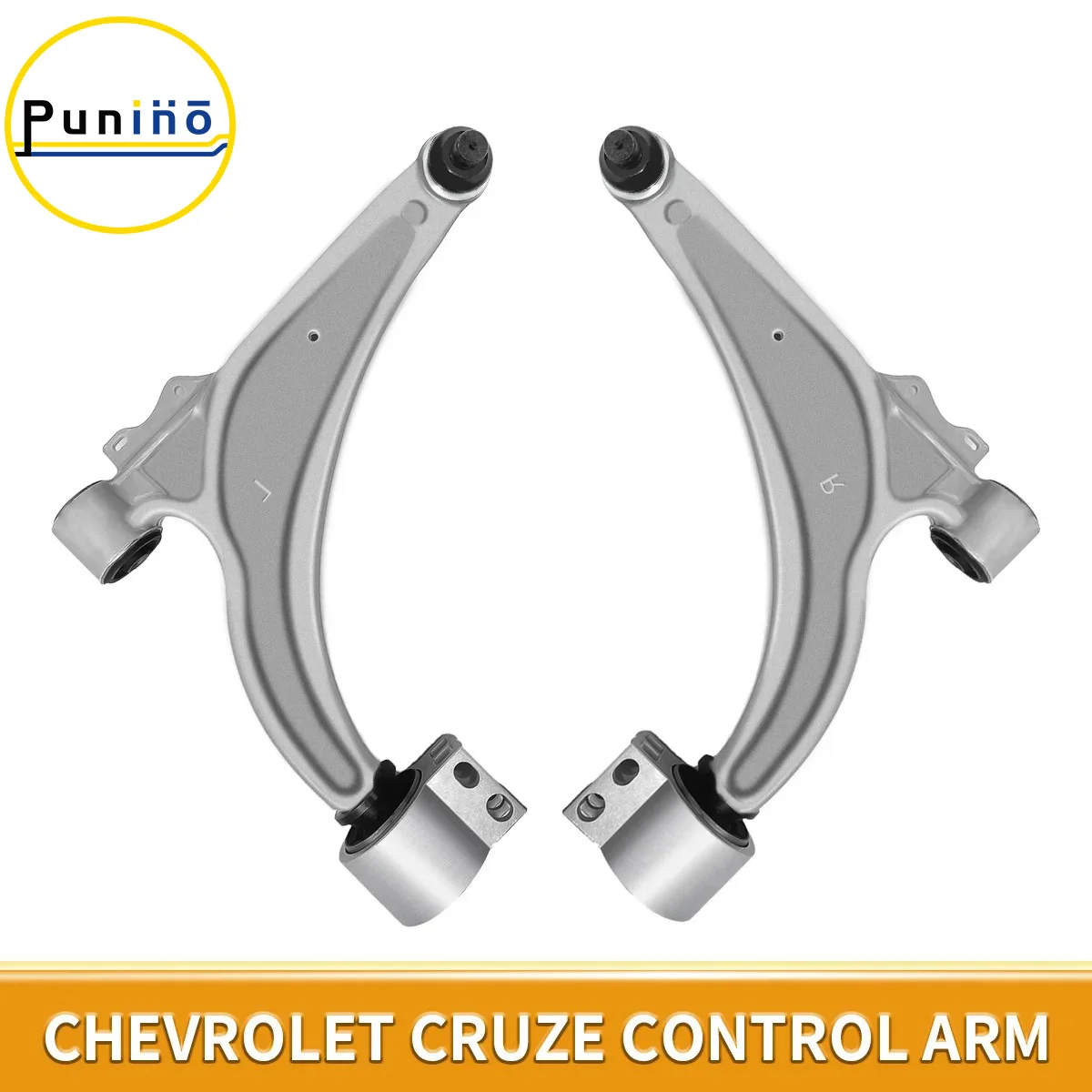 

Punino Pair of Front Lower Control Arms Kits for Chevrolet Cruze Limited Buick Verano 2011 2012 2013 2014 2015 2016 2017