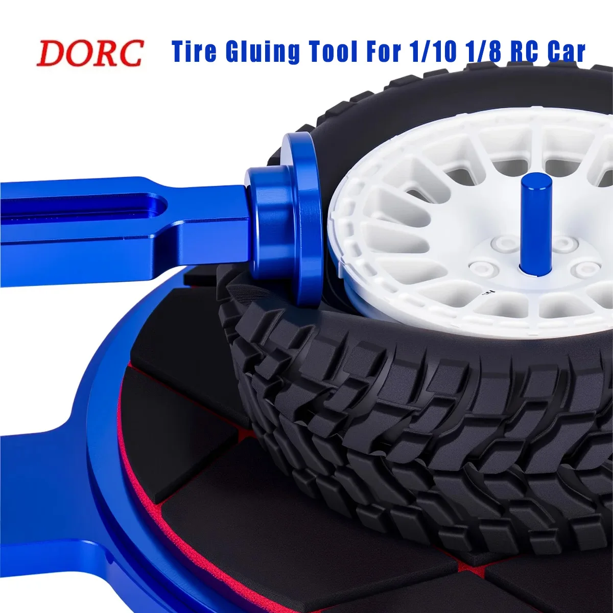 Reifenkleber-Hilfswerkzeug für 1/10 1/8 RC – Klebestation für On-Road Off-Road Drift Upgrade-Teile