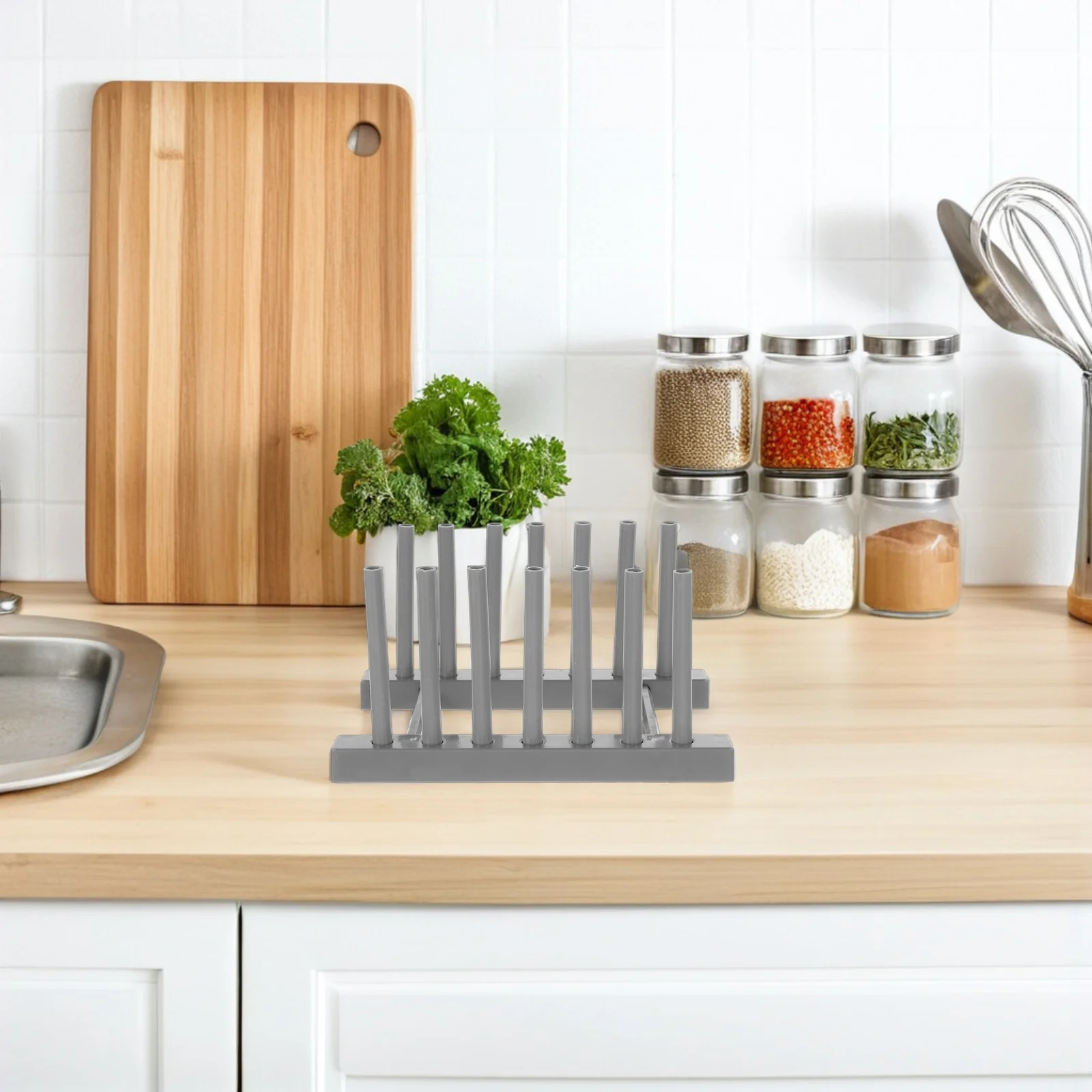 

Dish Drying Rack For Plates Pot Covers White Space Saving Drainer Storage Organizer Kitchen Drain Board Dish Rack Cover