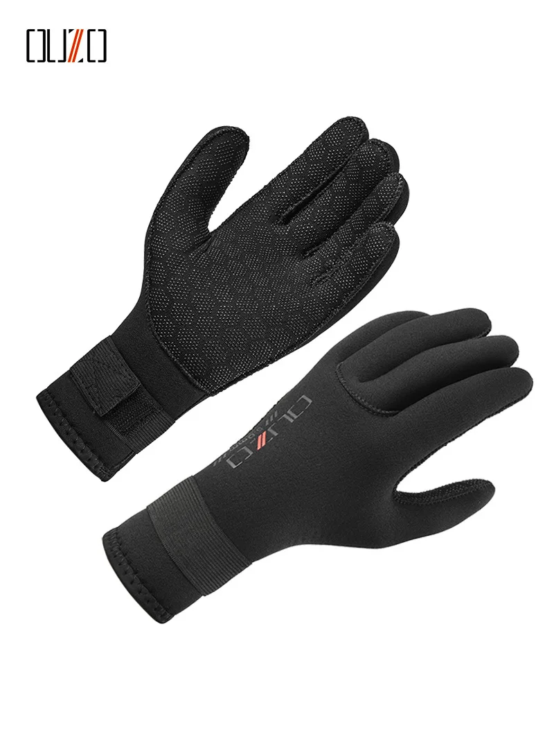 New 5MM Genuine Neoprene Gloves Anti Scratch Keep Warm for Scuba Diving Winter Swim Spearfishing Kayaking Surfing Hunting Gloves