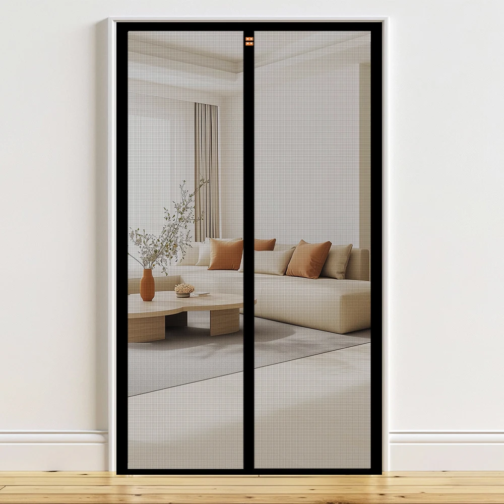 

New Style Summer Isolation Porte Long Magnetic Stripe Screen Door Curtains Automatic Shutdown Indoor Decoration No-punch Devise