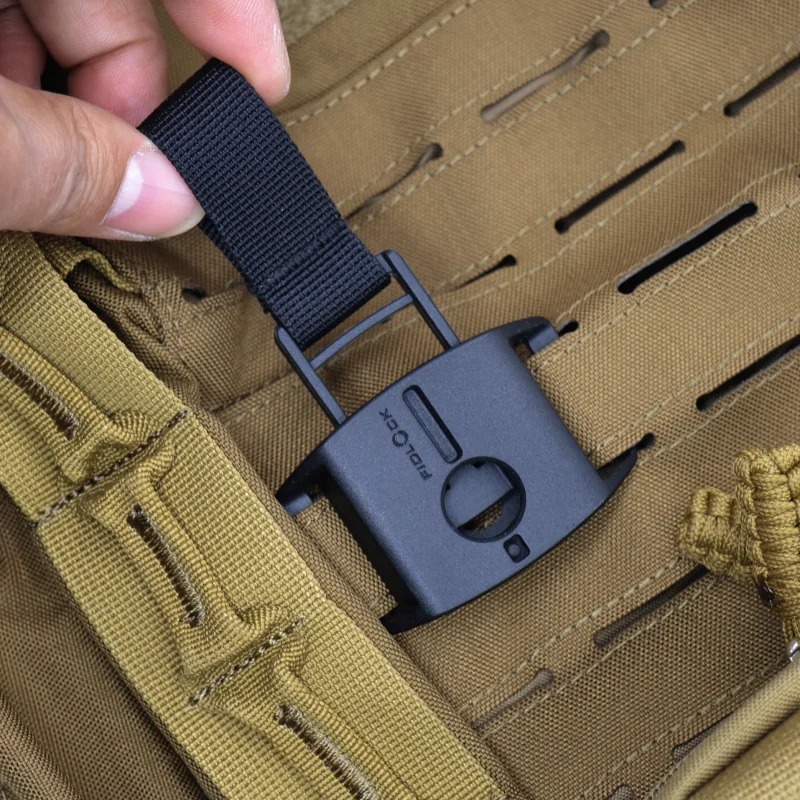 Магнитная пряжка FIDLOCK SNAP PULL, 25 мм, зажим Molle, быстросъемная несущая пряжка 15 кг