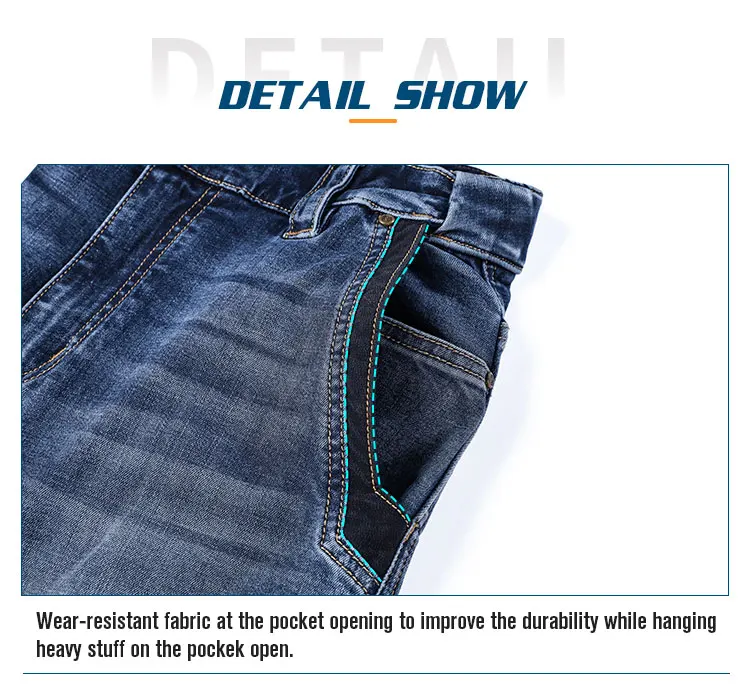 Emersongear Blue Label Freedom Taktische Jeans Duty Cargohose Denim Hose Ergonomisch Camping Wandern Jagd Sport Outdoor – Detail 5
