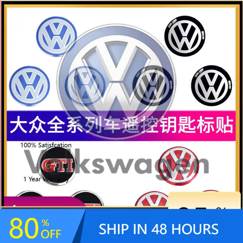 

Car Sticker For VW VOLKSWAGEN New Car Key Badge Emblem Replacement Car Key Stickers For Volkswagen VW Polo Passat B5 B6 B7 T4 T5