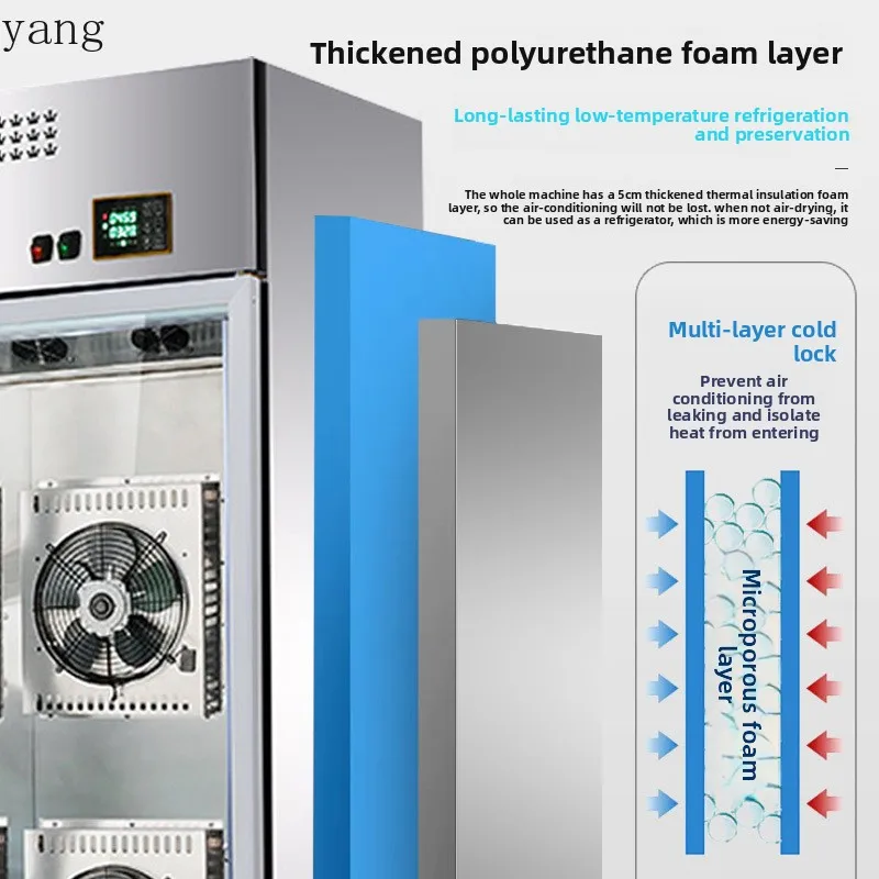 Yjq roast duck air-drying refrigerator Commercial roasting wax drying and fresh-keeping embryo drying cabinet
