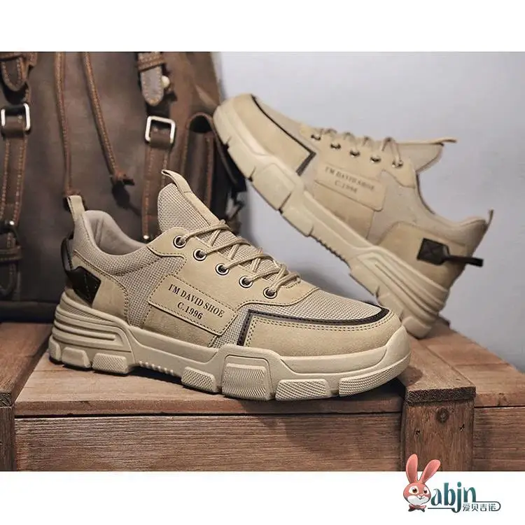 男性用安全靴快適なソフトボトムワークブーツアンチクラッシュとピアス防止通気性四季軽量新モデル