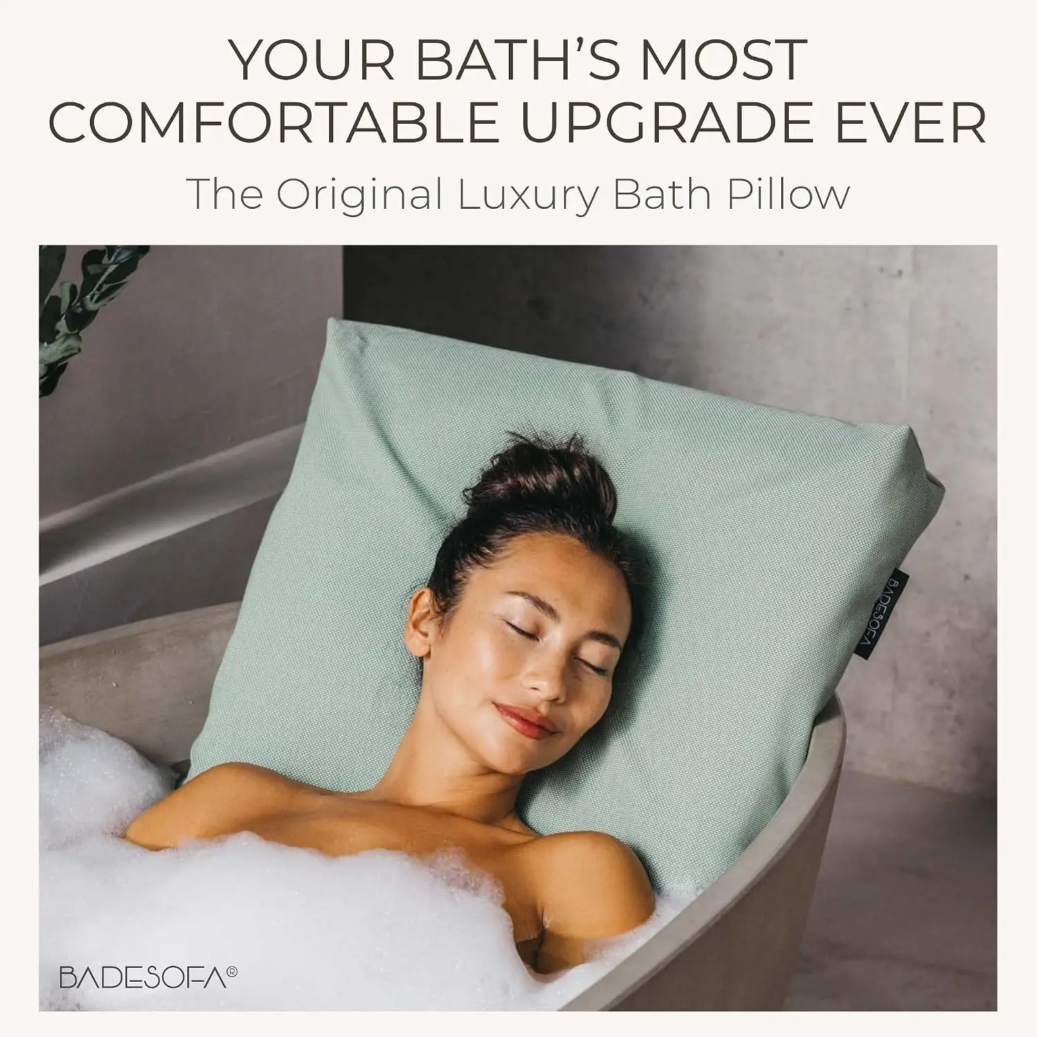 ® Luxury Full Body Bath Pillow Set 2-Piece in Green