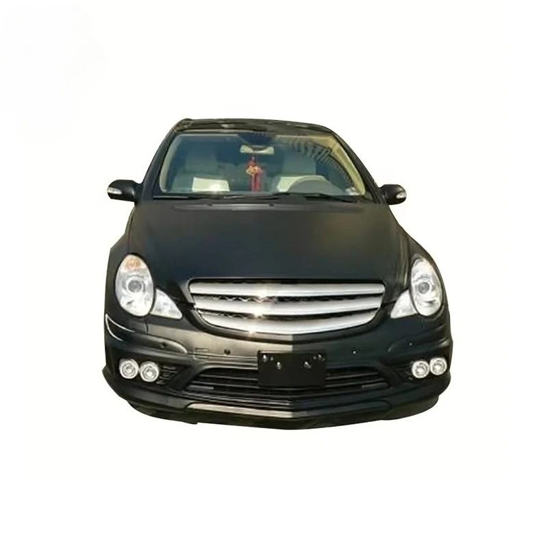 Update to WD Style Carbon Fiber Front Rear Bumpers Body Kit for  Bens R Class