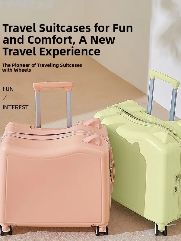 20-inch-children's-carry-on-suitcase-with-combination-lock-travel-bag-for-girls-that-can-sit-on-and-ride-with-aluminum-alloy-rod