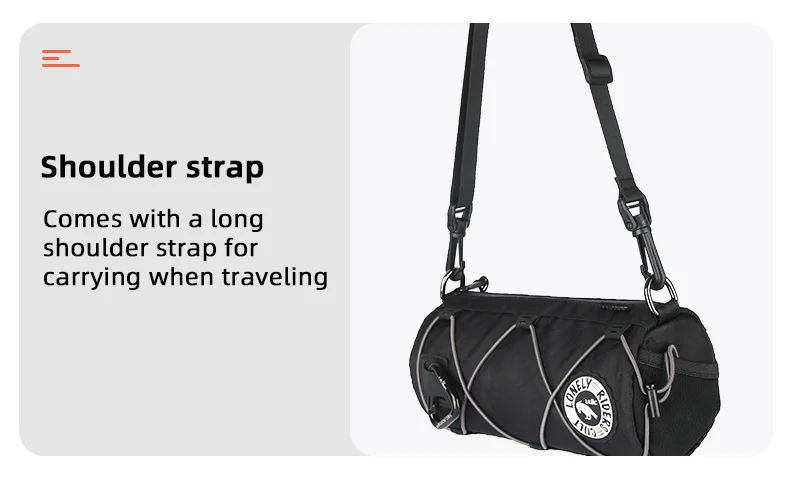 Ulac Fahrrad-Lenkertasche 1,7L Große Kapazität Verschleißfeste Fahrradtasche Mountainbike-Rennrad-Vordertasche Multifunktional – Detail 9