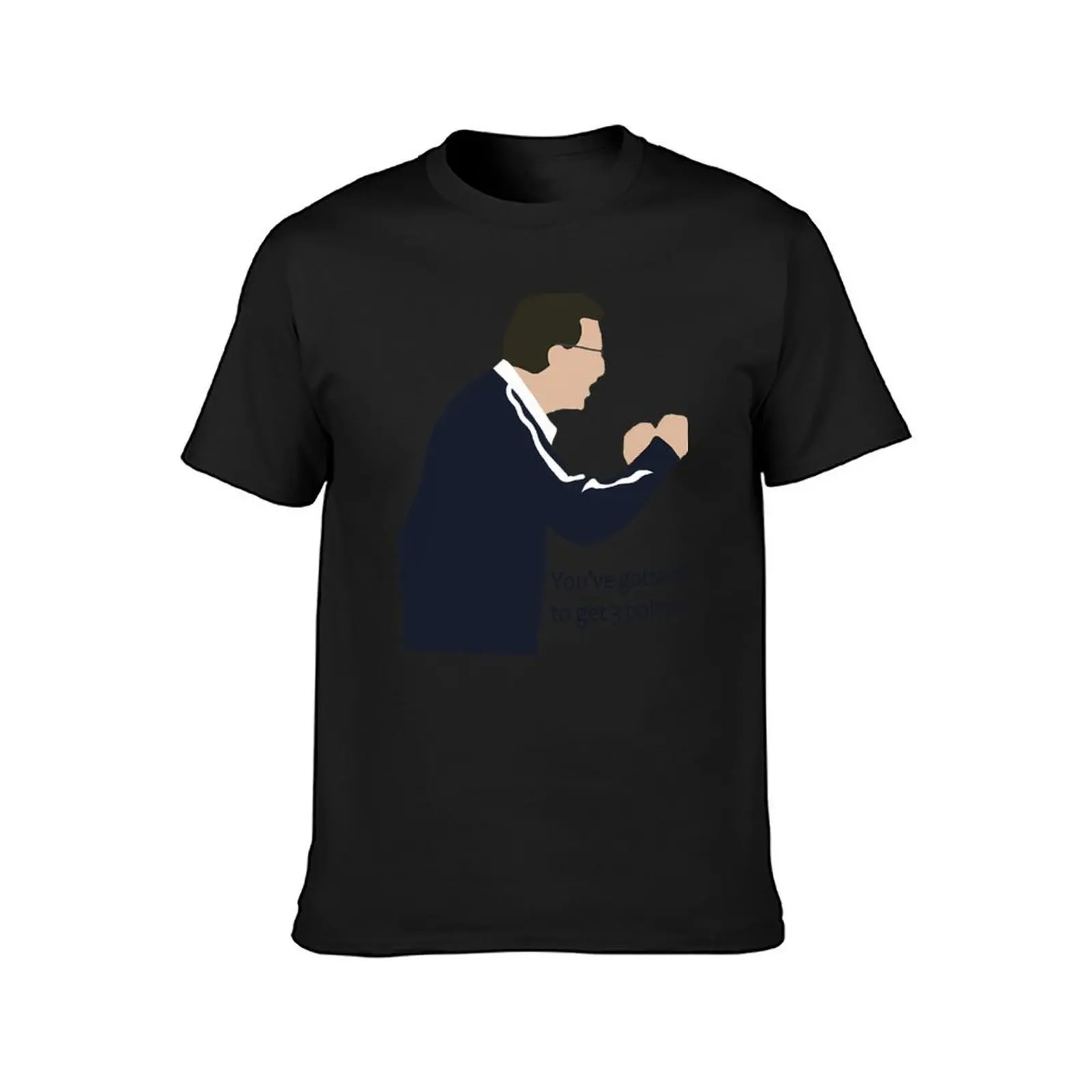 Neil Warnock ,You'Ve Gotta Die To Get 3 Points T-Shirt quick-drying anime clothes anime plain fruit of the loom mens t shirts