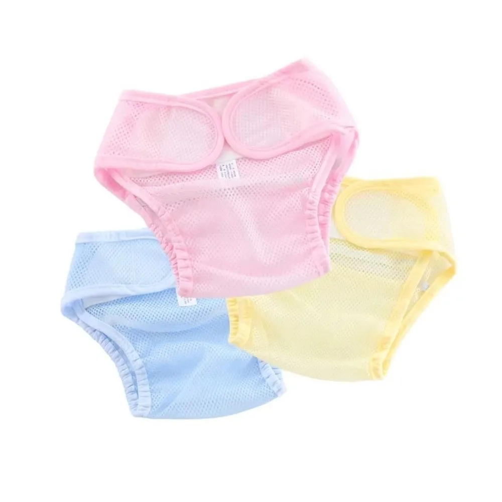 

Baby Mesh Baby Diaper Breathable Reusable Newborn Training Pants Cotton Washable Cloth Nappies Toddler Stuff