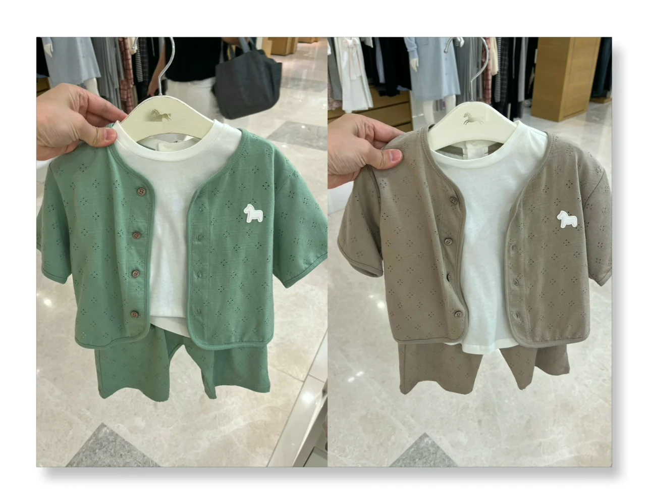 ropa-infantil-pegasus-nuevo-estilo-de-verano-conjunto-casual-unisex-para-ninos-camiseta-blanca-de-manga-corta-con-cuello-abierto-estilo-coreano