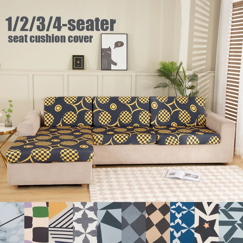 1/2/3/4 seat cover floral sofa cover for sofa seat backrest cushion cover stretch slipcover couch cover corner sofa