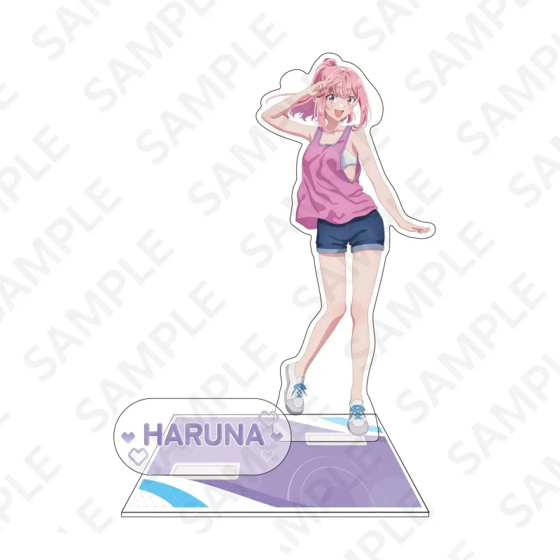 Watanare Anime There's No Freaking Way I'll Be Your Lover Unless Acrylic Stand Renako Amaori Mai Ouzuka Figure Keychain