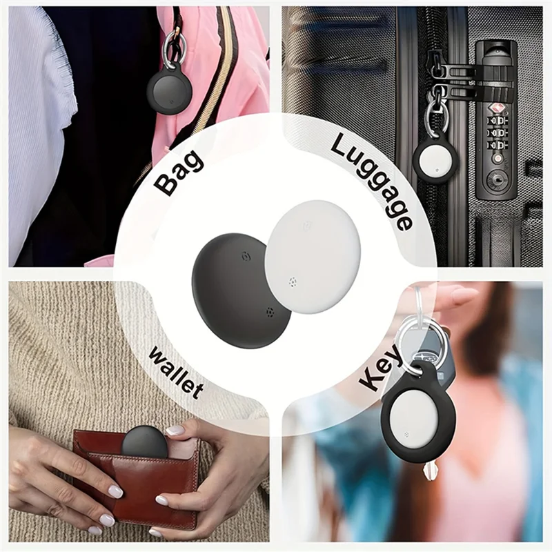 B27B 4個 スマートiTag グローバルロケーター GPSトラッカー iOSの「探す」アプリ対応 紛失防止ファインダー 鍵 財布 車 ペット用