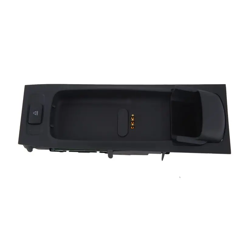 

Better-1 PCS Car Armrest Box Telephone Base Charging Dock 4F0035707C 4L0035707A 4E0035705 Black ABS For A4 A5 A6 A7 A8 Q5 Q