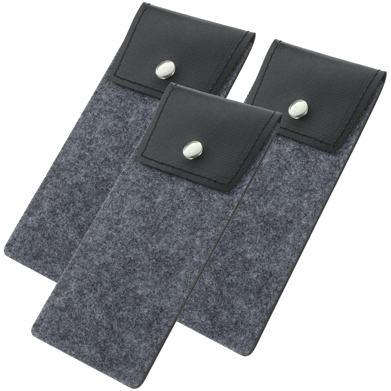 

3Pcs Soft Eyeglasses Pouch Compact Reusable Glasses Bag Stylish Waterproof Case for Reading Sunglasses Office School Trip