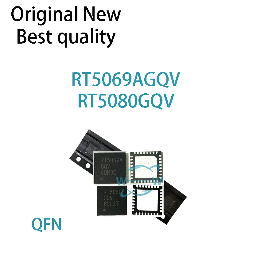 (2-5 PCS)NEW RT5069AGQV RT5080GQV RT5069A RT5080 QFN IC Chip electronic