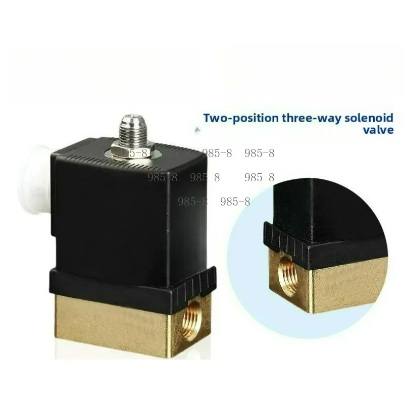 3-Way Brass Solenoid Valve, Gas Control Component For Compressors And Testing Devices