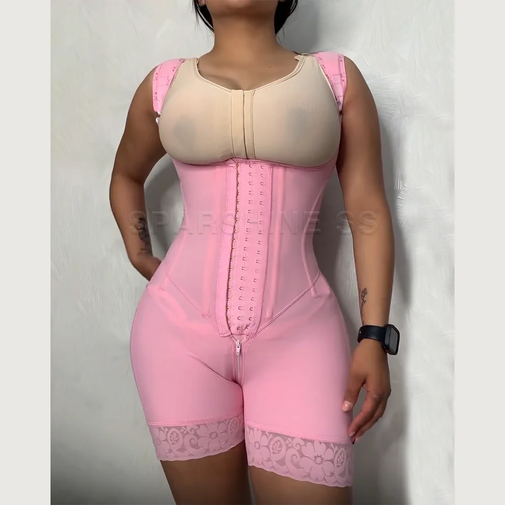 Colombianas Shapers Woman Stage 2 BBL Postoperative Bodysuit Shapewear Invisible Slimming Fajas Hip Enhancing Corrective Corset