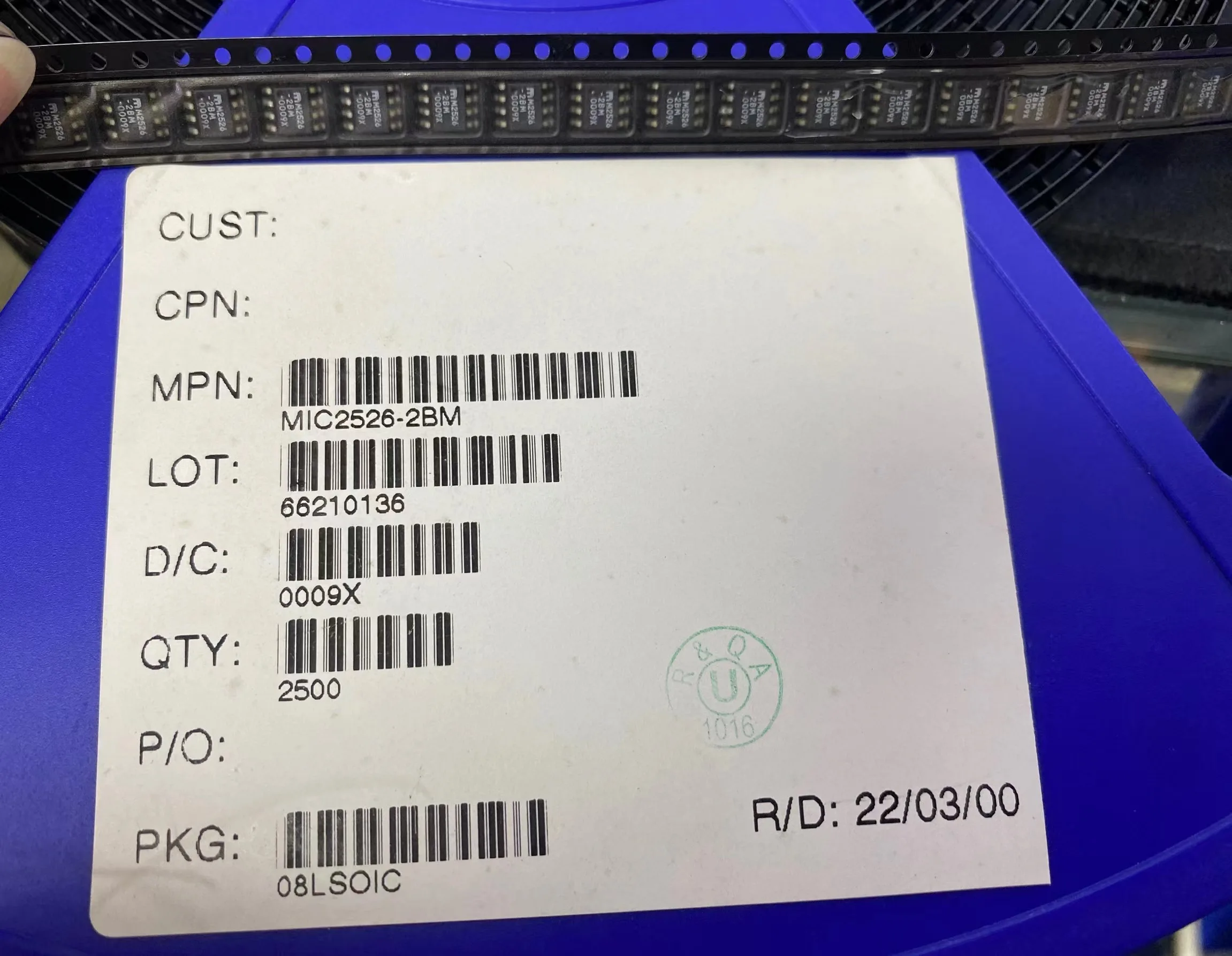 

MIC2526-2BM BOM matching / one-stop chip purchase original