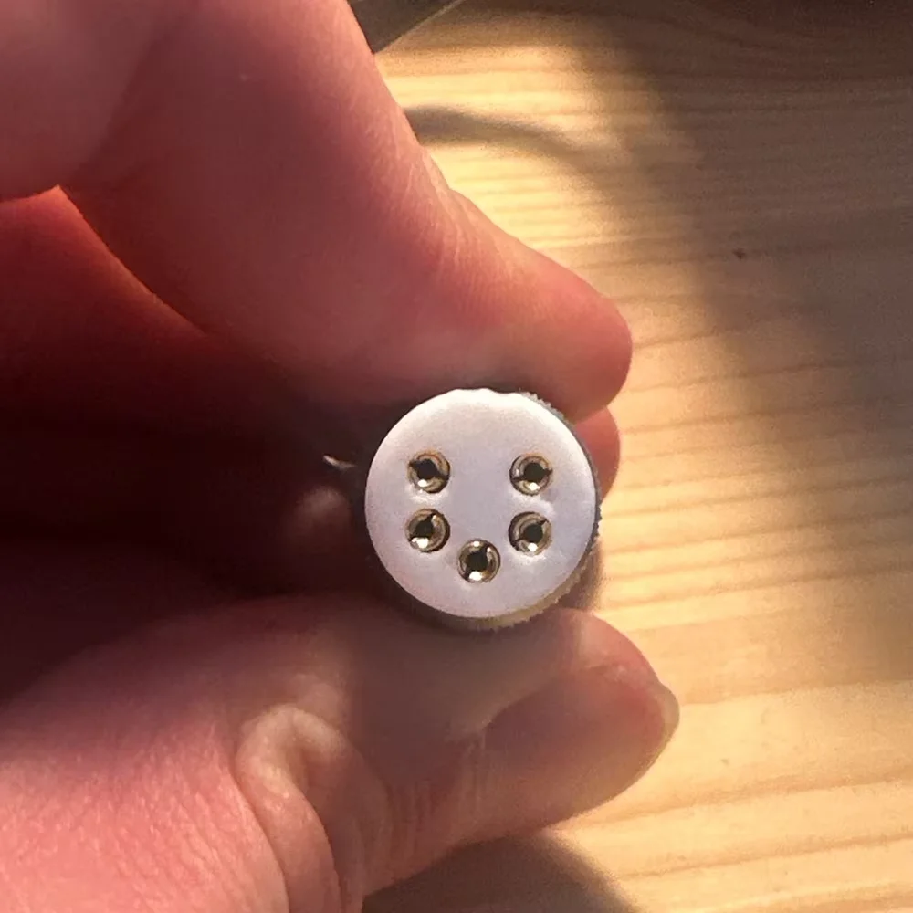 5-Pin DIN Stecker/Buchse auf 2RCA Phono-Kabel 4-adriges Phono-Kabel mit Erdungsdraht RCA-Kabel für LP Vinyl-Plattenspieler Tonarm – Detail 4