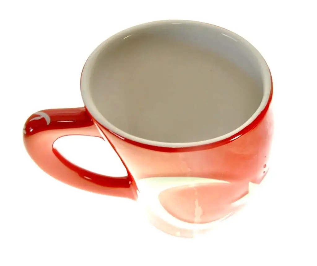 Caneca importada do café do café da bandeira turca