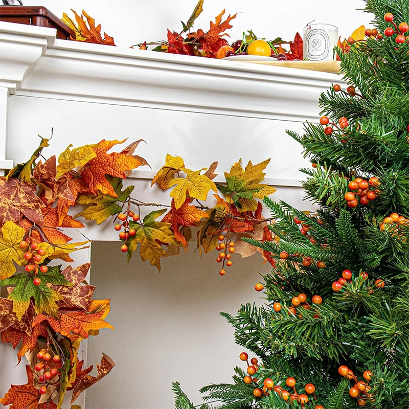 21 سنتيمتر رغوة الاصطناعي هولي بيري فروع التوت البرتقالي لخريف الشكر الحصاد شجرة عيد الميلاد لتقوم بها بنفسك ديكور المنزل