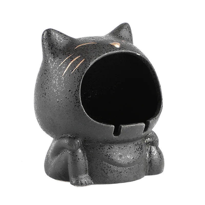 Cartoon Cat Ashtray…